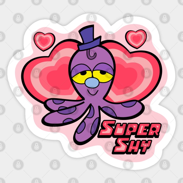 Octi the octopus Sticker by Brunaesmanhott0